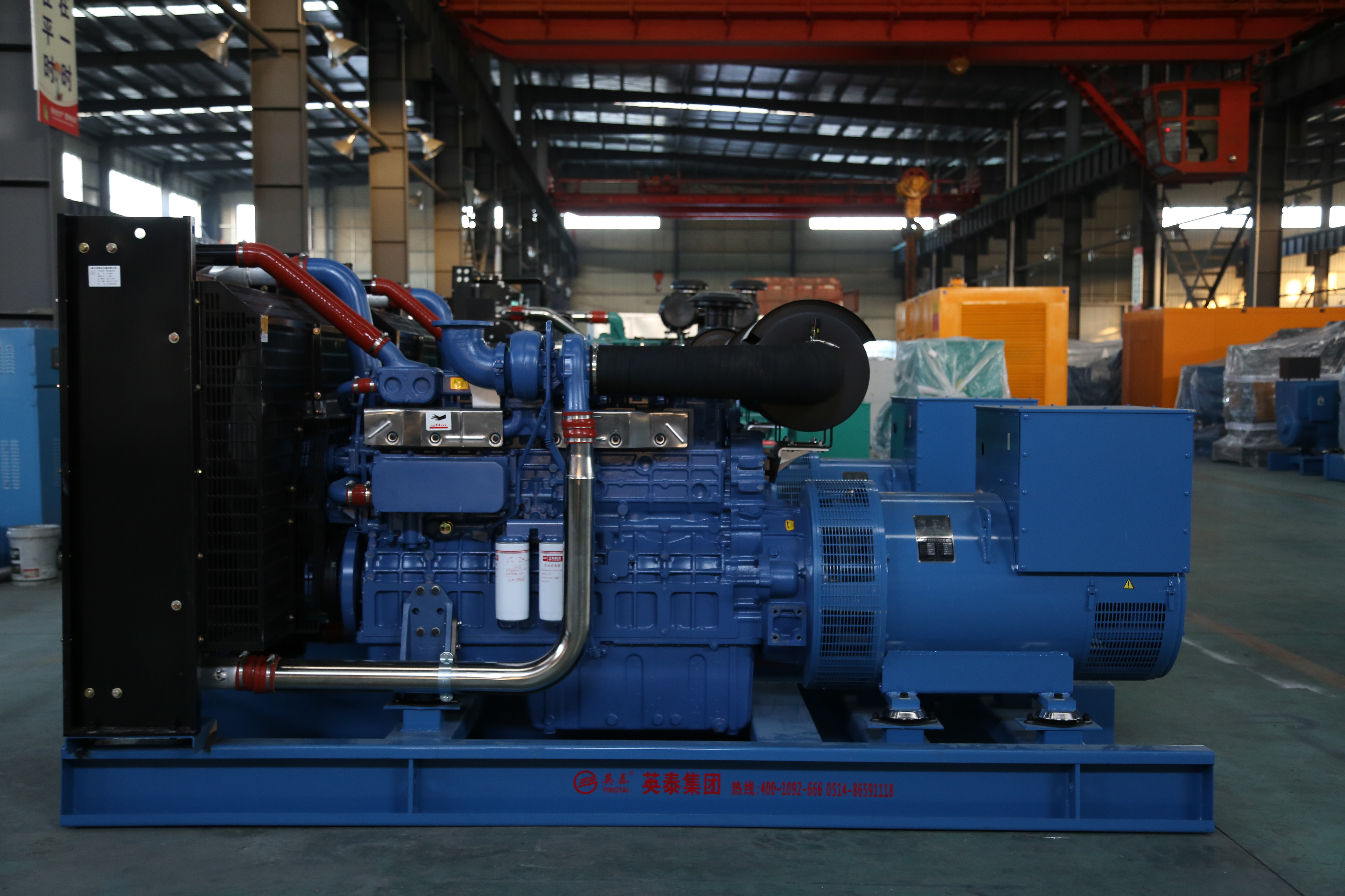 兩臺400kw玉柴發電機組